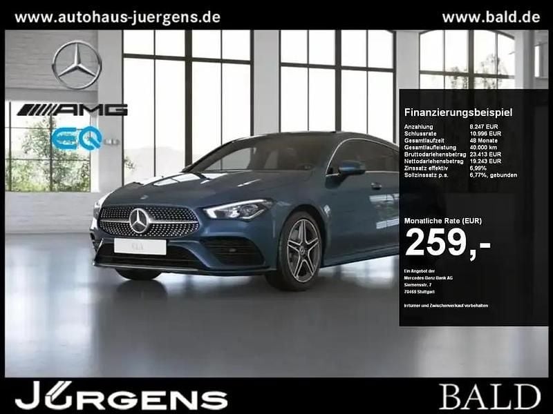Gebraucht Mercedes CLA250e 160 PS (117 kW) 2022 Blau denimblau metallic Limousine