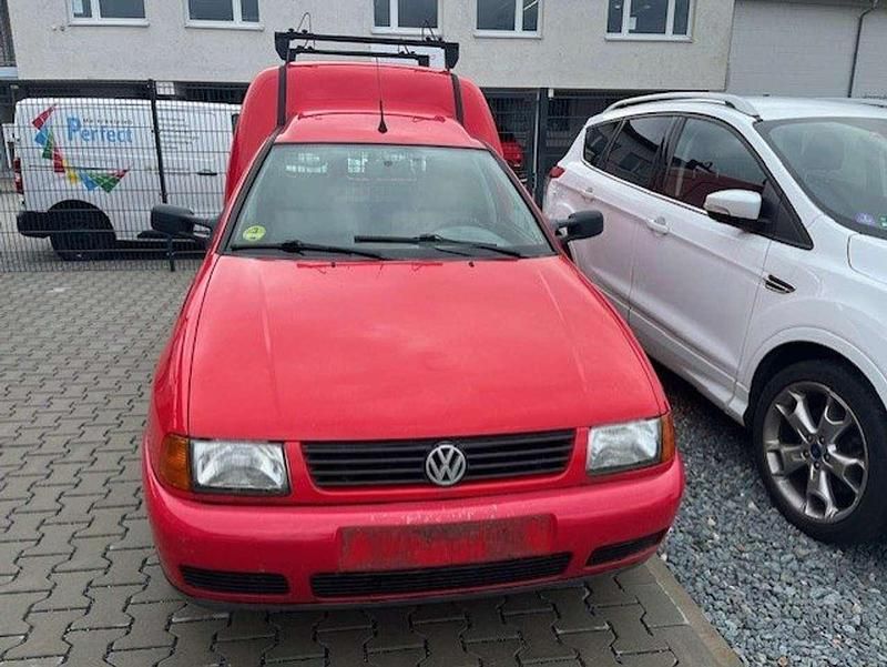 Gebraucht VW Caddy 64 PS (47 kW) 2002 Rot Van / Kleinbus