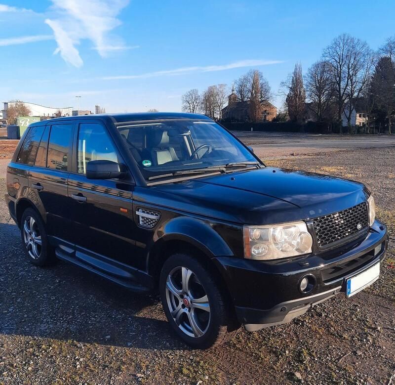 Schwarz Gebraucht 2005 Land Rover Range Rover Sport SUV | 5.990 € (Superpreis) - Bild 1/4