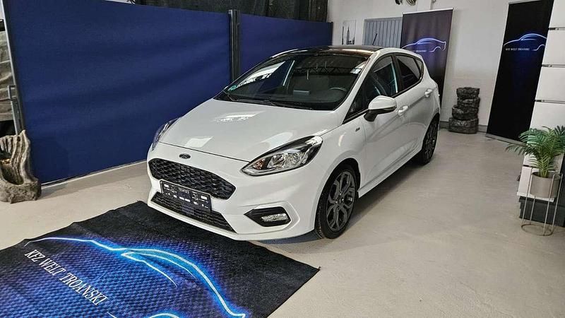 Gebraucht Ford Fiesta ST-Line 120 PS (88 kW) 2018 Frostweiß Kleinwagen