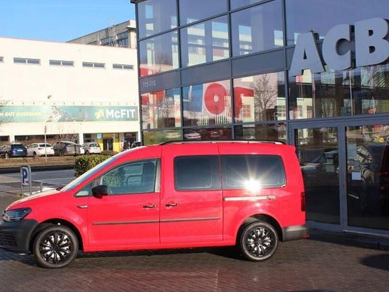 Gebraucht VW Caddy Maxi 150 PS (110 kW) 2020 Rot Van / Kleinbus