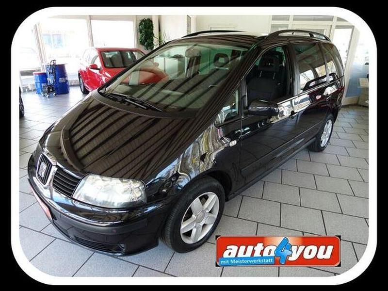 Schwarz Gebraucht 2008 Seat Alhambra Van / Kleinbus | 4.999 € (Teuer) - Bild 1/4