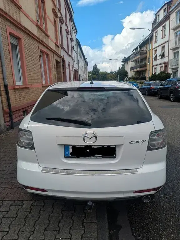 Gebraucht Mazda CX-7 Exclusive-Line 173 PS (127 kW) 2013 Weiß SUV