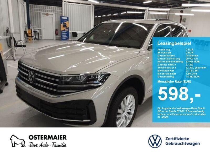 Beige Gebraucht 2023 VW Touareg Elegance SUV | 63.925 € (Superpreis) - Bild 1/2