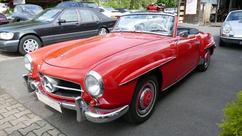 Gebraucht Mercedes 190 105 PS (77 kW) 1958 Rot Limousine