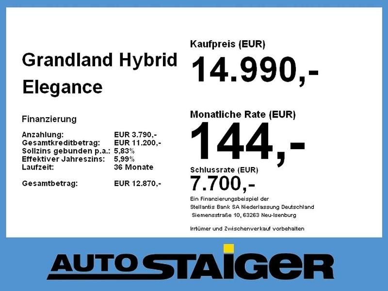 Gebraucht Opel Grandland X Elegance 224 PS (164 kW) 2021 Rubin rot SUV