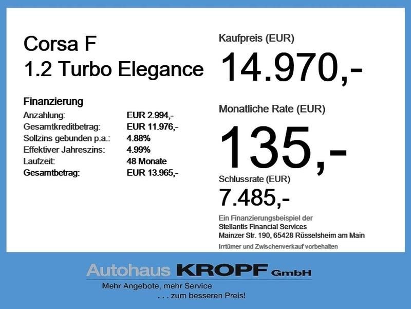 Second-hand Opel Corsa Elegance 101 CP (74 kW) 2023 Roșu Hatchback