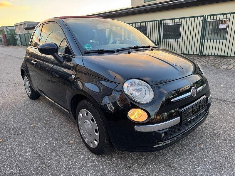 Gebraucht Fiat 500 Lounge 69 PS (50 kW) 2012 Schwarz Cabrio