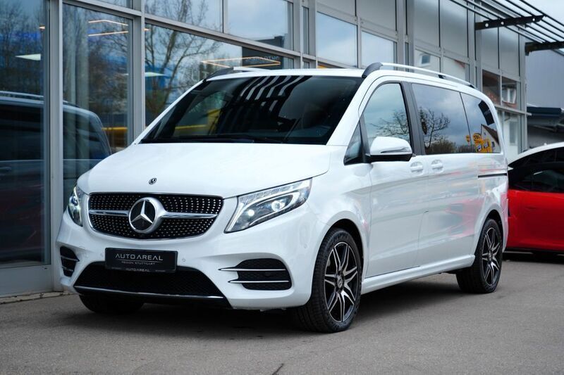 Weiß Gebraucht 2019 Mercedes V300 Avantgarde Van / Kleinbus | 51.990 € (Fairer Preis) - Bild 1/4
