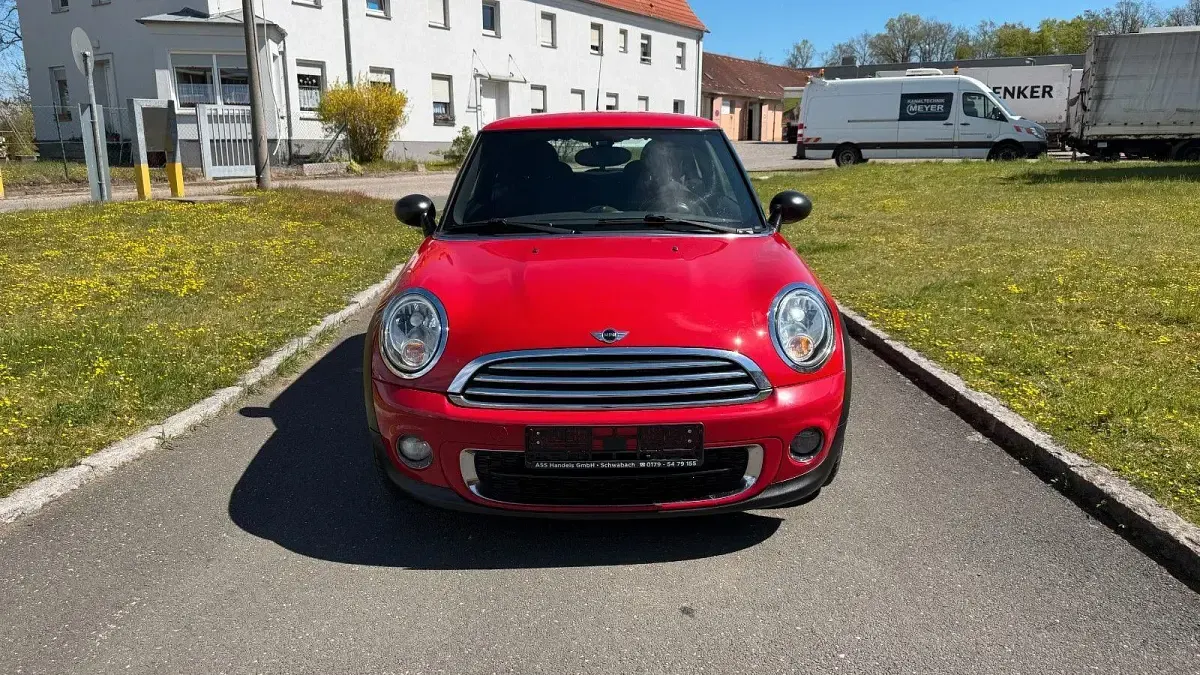 Gebraucht Mini One D Pepper 90 PS (66 kW) 2011 Rot Kleinwagen