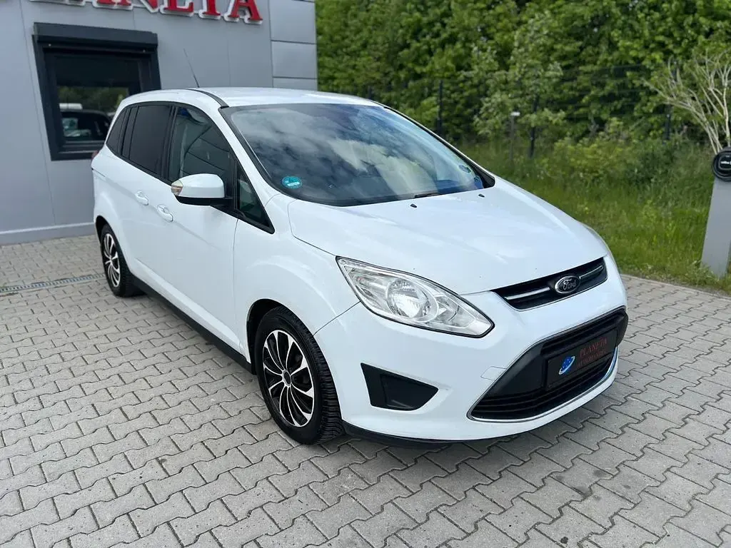 Gebraucht Ford Grand C-Max Trend 116 PS (85 kW) 2014 Weiß Van / Kleinbus