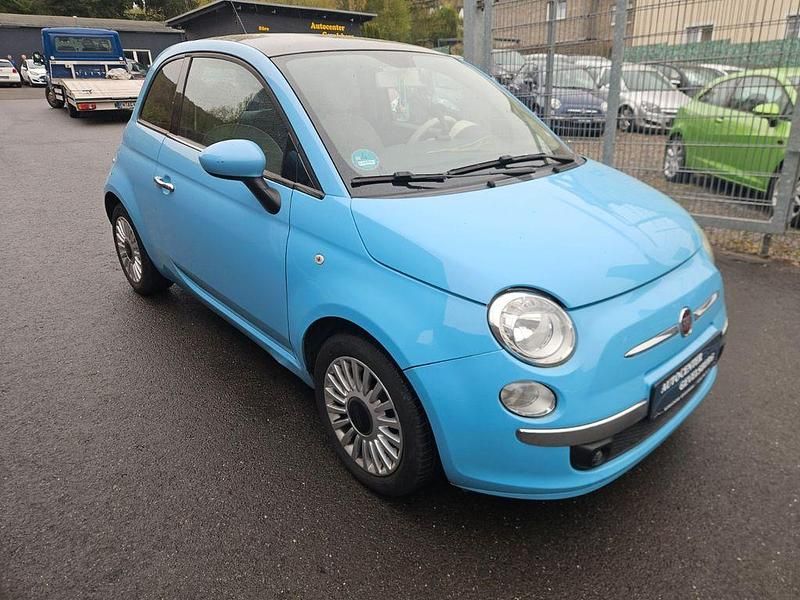 Gebraucht Fiat 500 Lounge 86 PS (63 kW) 2010 Blau Kleinwagen