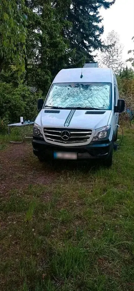 Gebraucht Mercedes Sprinter 95 PS (69 kW) 2014 Weiß Van