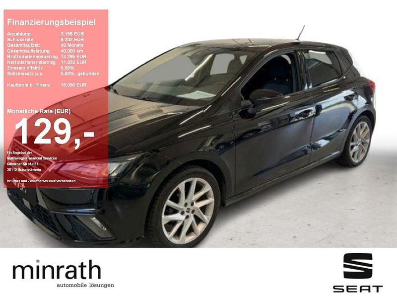 Schwarz Gebraucht 2023 Seat Ibiza FR-Line Limousine | 14.940 € (Guter Preis) - Bild 1/4