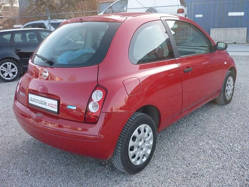 Gebraucht Nissan Micra Visia 65 PS (47 kW) 2009 Rot Kleinwagen