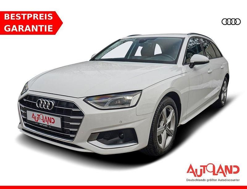 Weiß Gebraucht 2021 Audi A4 Advanced Kombi | 23.950 € (Fairer Preis) - Bild 1/4