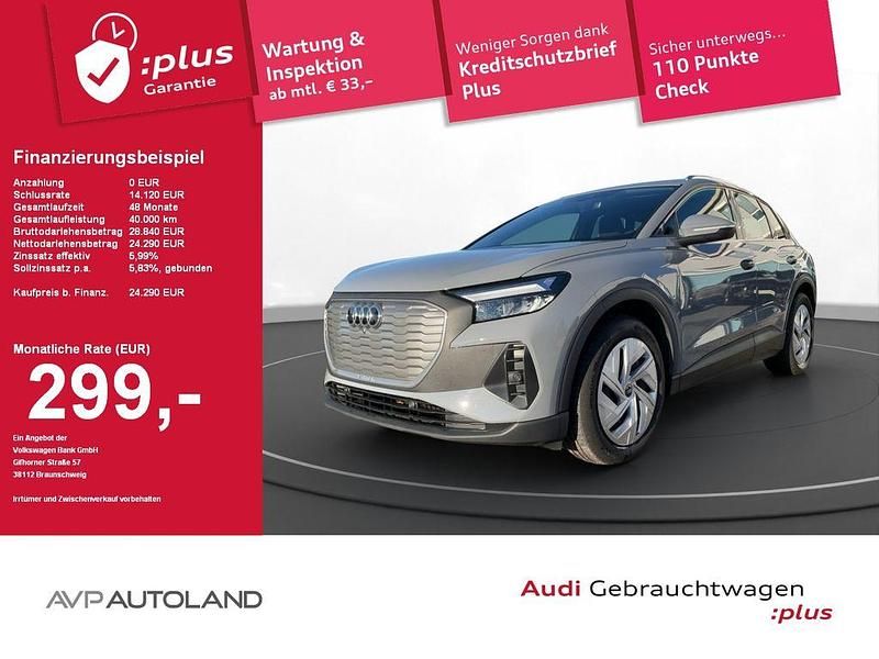 Gebraucht Audi Q4 e-tron Basis 125 kW (170 PS) 2023 Grau SUV