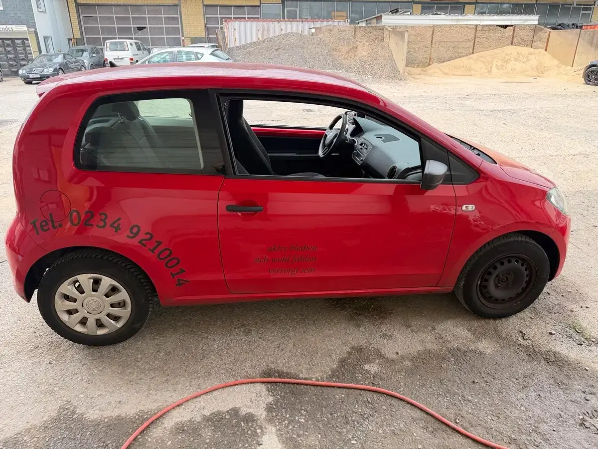 Gebraucht Skoda Citigo 60 PS (44 kW) 2015 Rot Kleinwagen