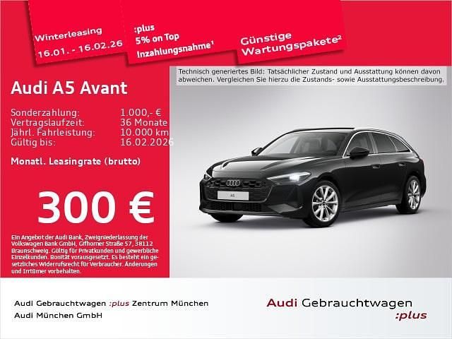 Mythosschwarz metallic Gebraucht 2025 Audi A5 Sport Coupé | 43.597 € - Bild 1/1