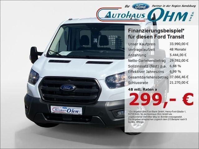 Weiss Neu 2024 Ford Transit Trend Van | 33.990 € (Guter Preis) - Bild 1/3