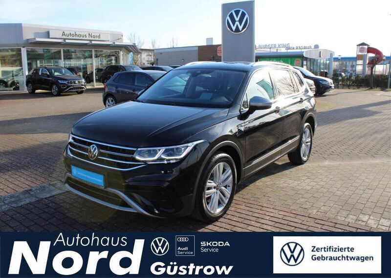 Schwarz Gebraucht 2023 VW Tiguan Allspace Elegance SUV | 45.990 € (Fairer Preis) - Bild 1/4