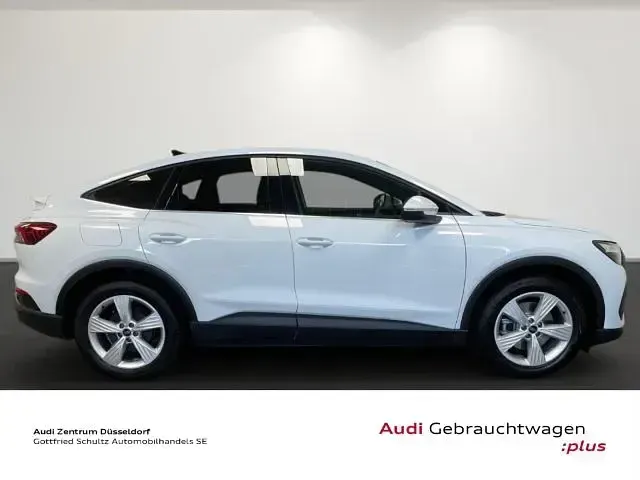 Gebraucht Audi Q4 Sportback e-tron S-Line 125 kW (170 PS) 2023 Weiss SUV