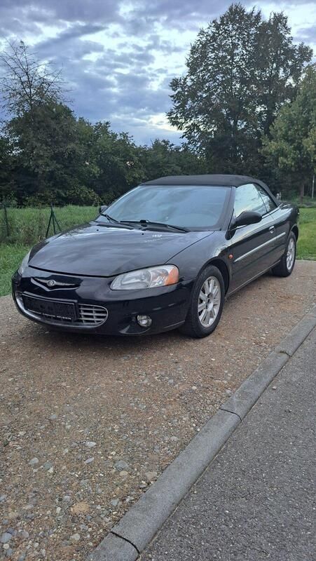 Schwarz Gebraucht 2001 Chrysler Sebring Cabriolet Cabrio | 2.690 € (Superpreis) - Bild 1/4