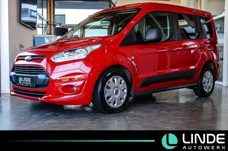 Rot Gebraucht 2014 Ford Tourneo Connect Trend Van / Kleinbus | 15.990 € (Teuer) - Bild 1/4