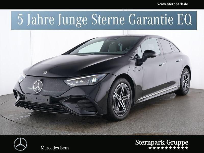Unilack schwarz Gebraucht 2024 Mercedes EQE350 AMG Limousine | 52.490 € (Fairer Preis) - Bild 1/4