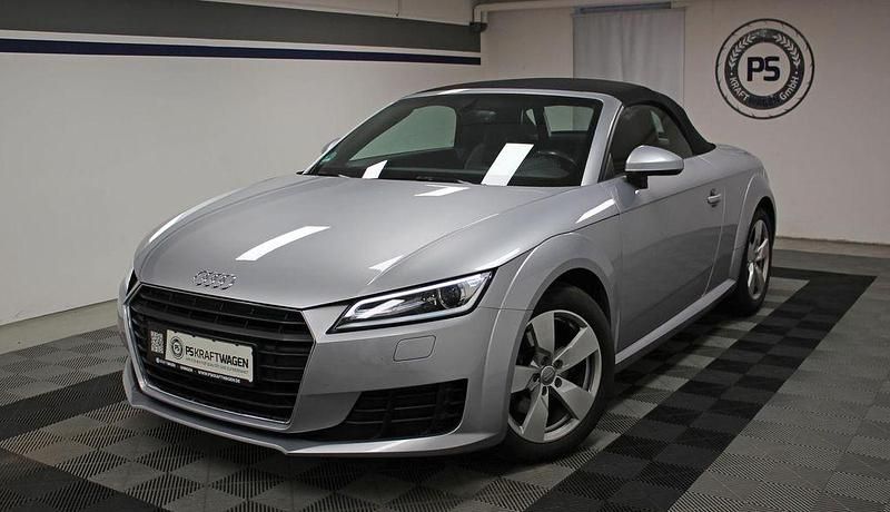 Florettsilber metallic Gebraucht 2016 Audi TT Roadster Sport Cabrio | 22.990 € (Fairer Preis) - Bild 1/4