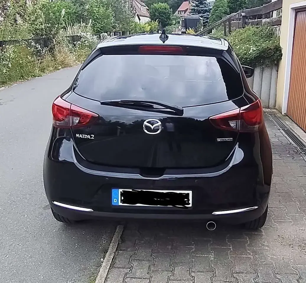 Gebraucht Mazda 2 Exclusive-Line 90 PS (66 kW) 2022 Schwarz Kleinwagen