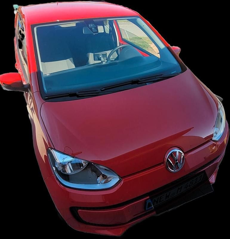 Rot Gebraucht 2014 VW up! Kleinwagen | 3.800 € (Superpreis) - Bild 1/4