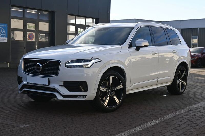 Weiß Gebraucht 2018 Volvo XC90 R-Design SUV | 45.300 € - Bild 1/4