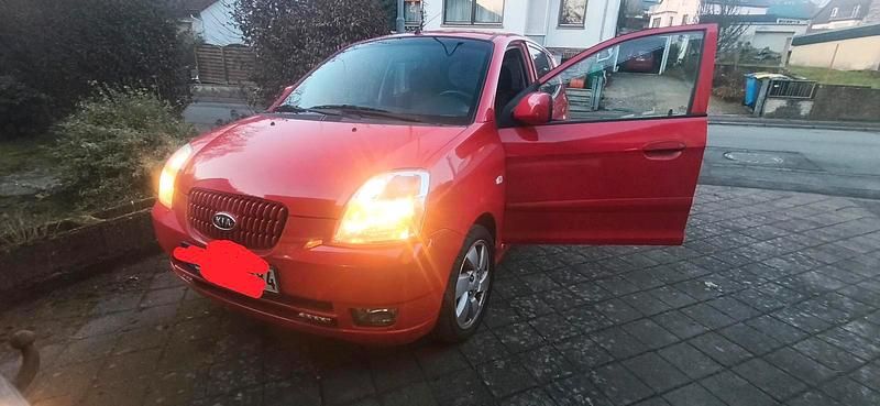 Rot Gebraucht 2005 Kia Picanto Kleinwagen | 400 € (Superpreis) - Bild 1/4