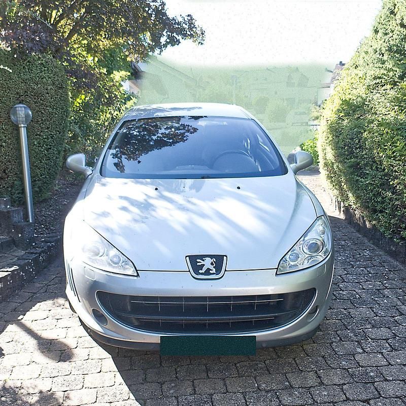 Silber Gebraucht 2009 Peugeot 407 Coupe Platinum Coupé | 2.350 € - Bild 1/4