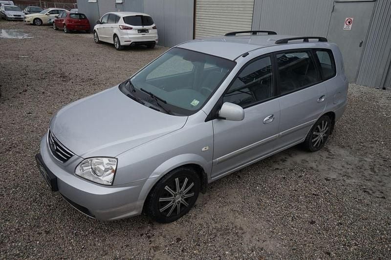 Gebraucht Kia Carens EX 139 PS (102 kW) 2006 Silber Van / Kleinbus