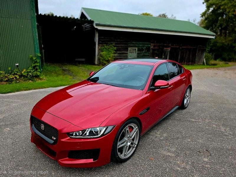 Rot Gebraucht 2018 Jaguar XE S Limousine | 25.500 € (Fairer Preis) - Bild 1/4