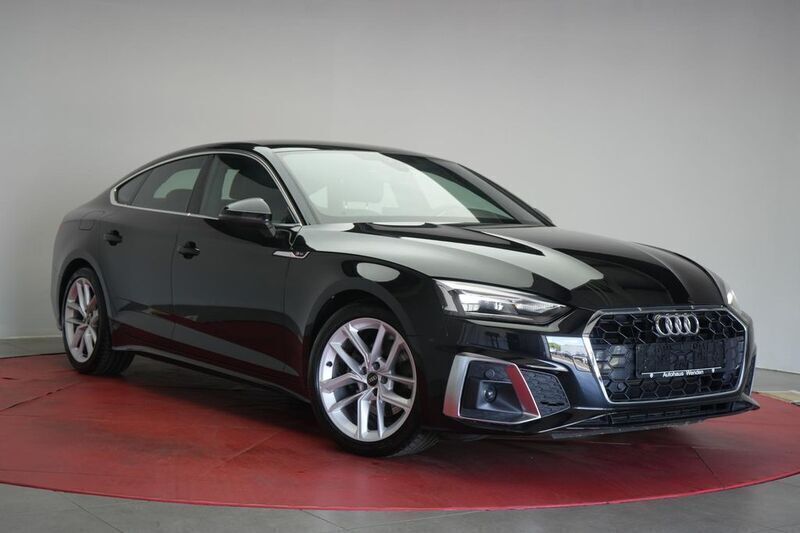 Mythos black Gebraucht 2022 Audi A5 S-Line Coupé | 34.390 € (Superpreis) - Bild 1/4