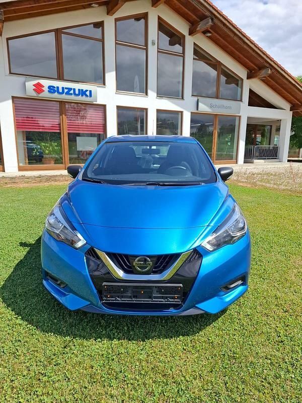 Blau Gebraucht 2019 Nissan Micra Visia+ Kleinwagen | 12.490 € (Fairer Preis) - Bild 1/4