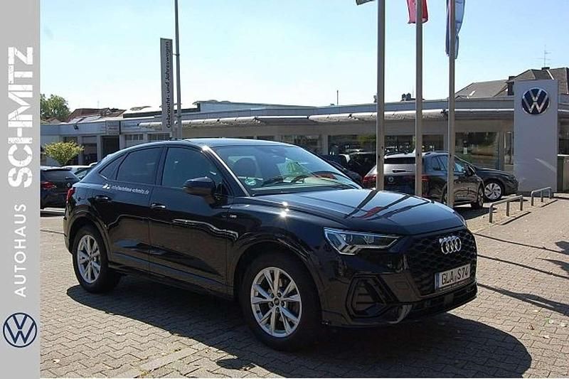 Schwarz Gebraucht 2021 Audi Q3 Sportback S-Line SUV | 36.999 € (Teuer) - Bild 1/4