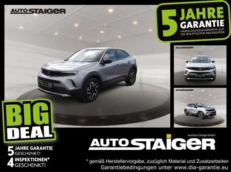 Kontrast grau/quarz silber Gebraucht 2021 Opel Mokka Elegance SUV | 16.990 € (Fairer Preis) - Bild 1/4