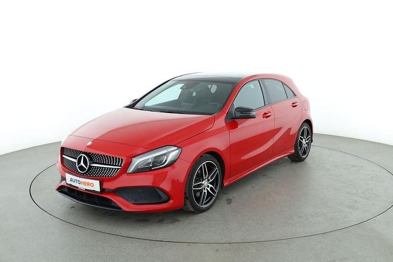 Rot Gebraucht 2016 Mercedes A200 AMG Limousine | 19.910 € (Teuer) - Bild 1/3