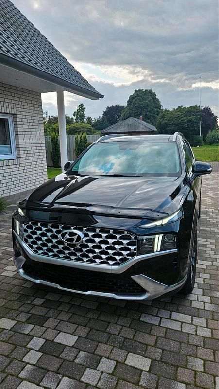 Schwarz Gebraucht 2020 Hyundai Santa Fe SUV | 28.500 € (Superpreis) - Bild 1/4
