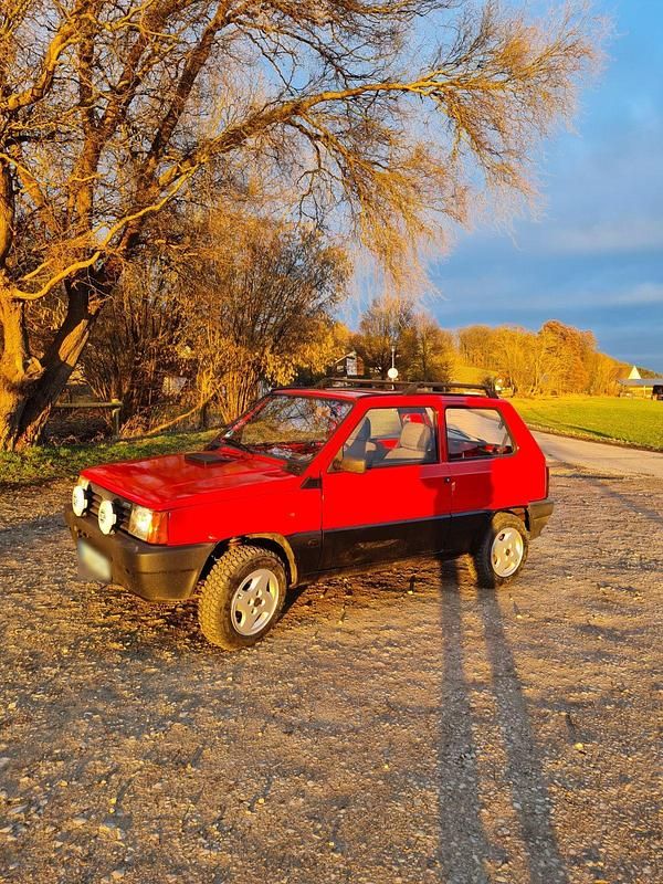 Gebraucht Fiat Panda 4x4 31 PS (22 kW) 1992 Rot Kleinwagen