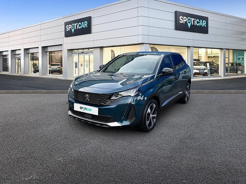 Blau Gebraucht 2023 Peugeot 3008 Allure SUV | 22.930 € (Superpreis) - Bild 1/3