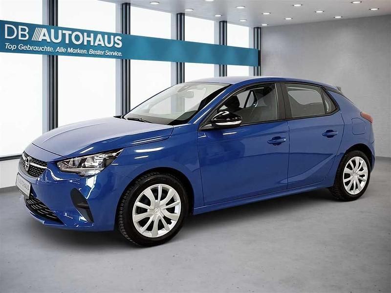 Blau Gebraucht 2022 Opel Corsa Edition Kleinwagen | 12.830 € (Guter Preis) - Bild 1/4