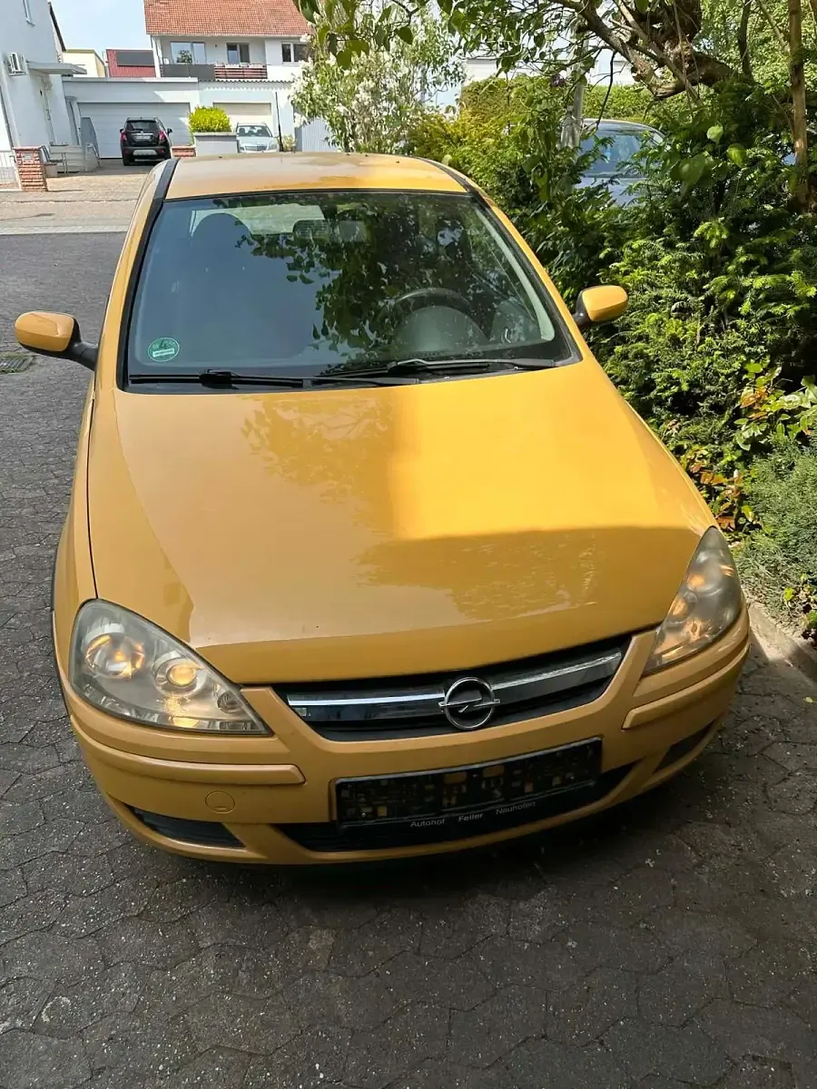 Gebraucht Opel Corsa 60 PS (44 kW) 2005 Gelb Kleinwagen