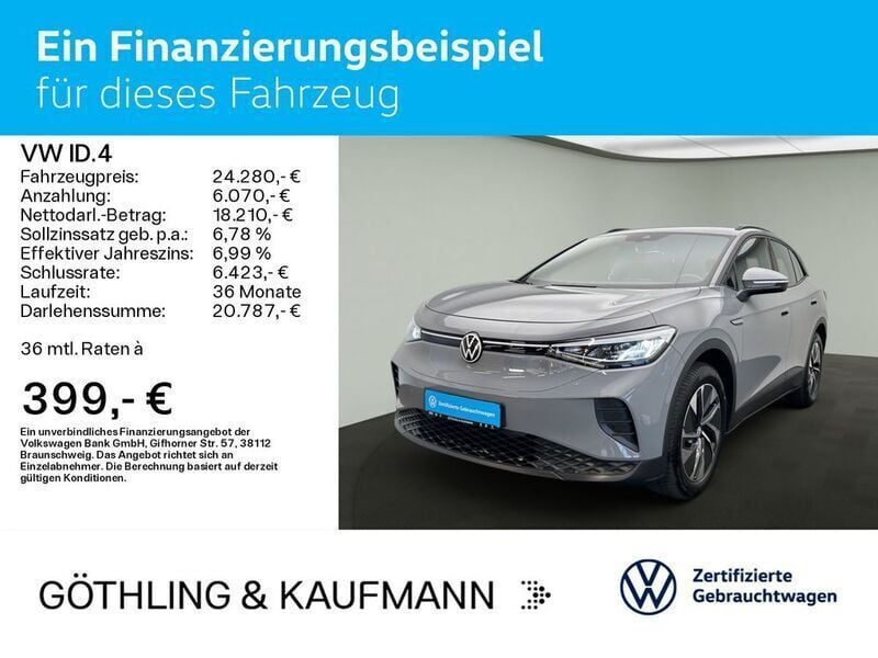 Gebraucht VW ID.4 Pure 108 kW (148 PS) 2022 Grau SUV