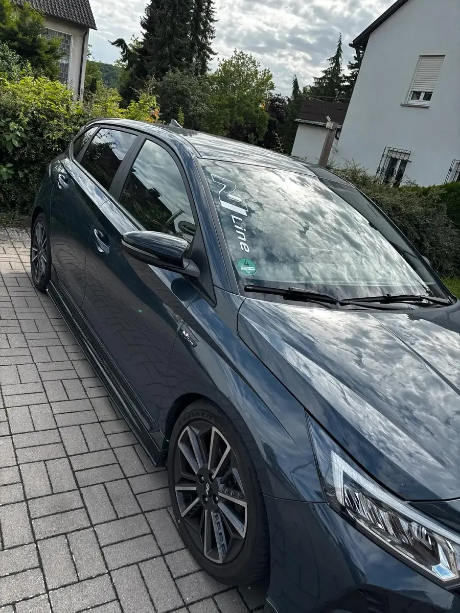 Gebraucht Hyundai i20 N Line 101 PS (74 kW) 2022 Blau Kleinwagen