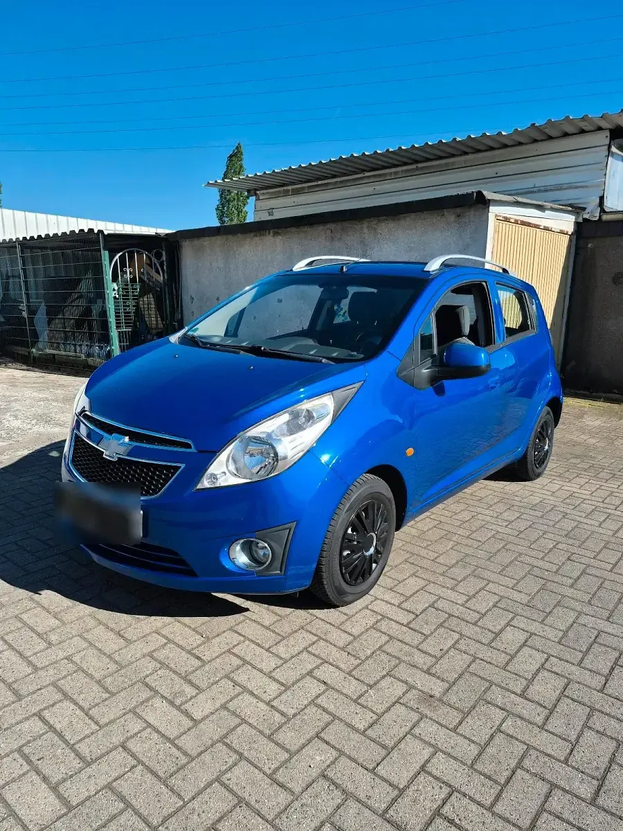 Usata Chevrolet Spark 82 CV (60 kW) 2012 Blu Utilitaria